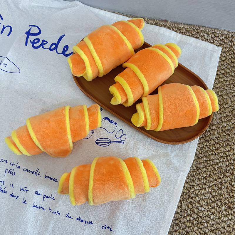 Croissant Snuffle Dog Toy
