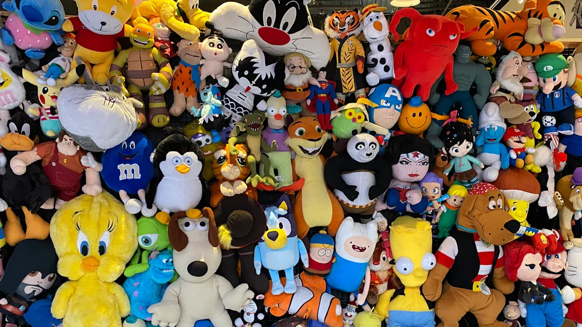 Plush toy fabric types overview