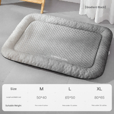 gradient-ombre-ice-silk-fabric-close-up-pet-bed