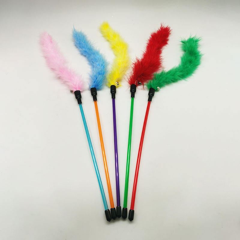 lightweight-long-feather-bell-cat-teaser-wand-indoor-exercise